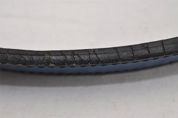 Authentic Louis Vuitton Epi Noe Shoulder Drawstring Bag Blue M44005 LV 8753J