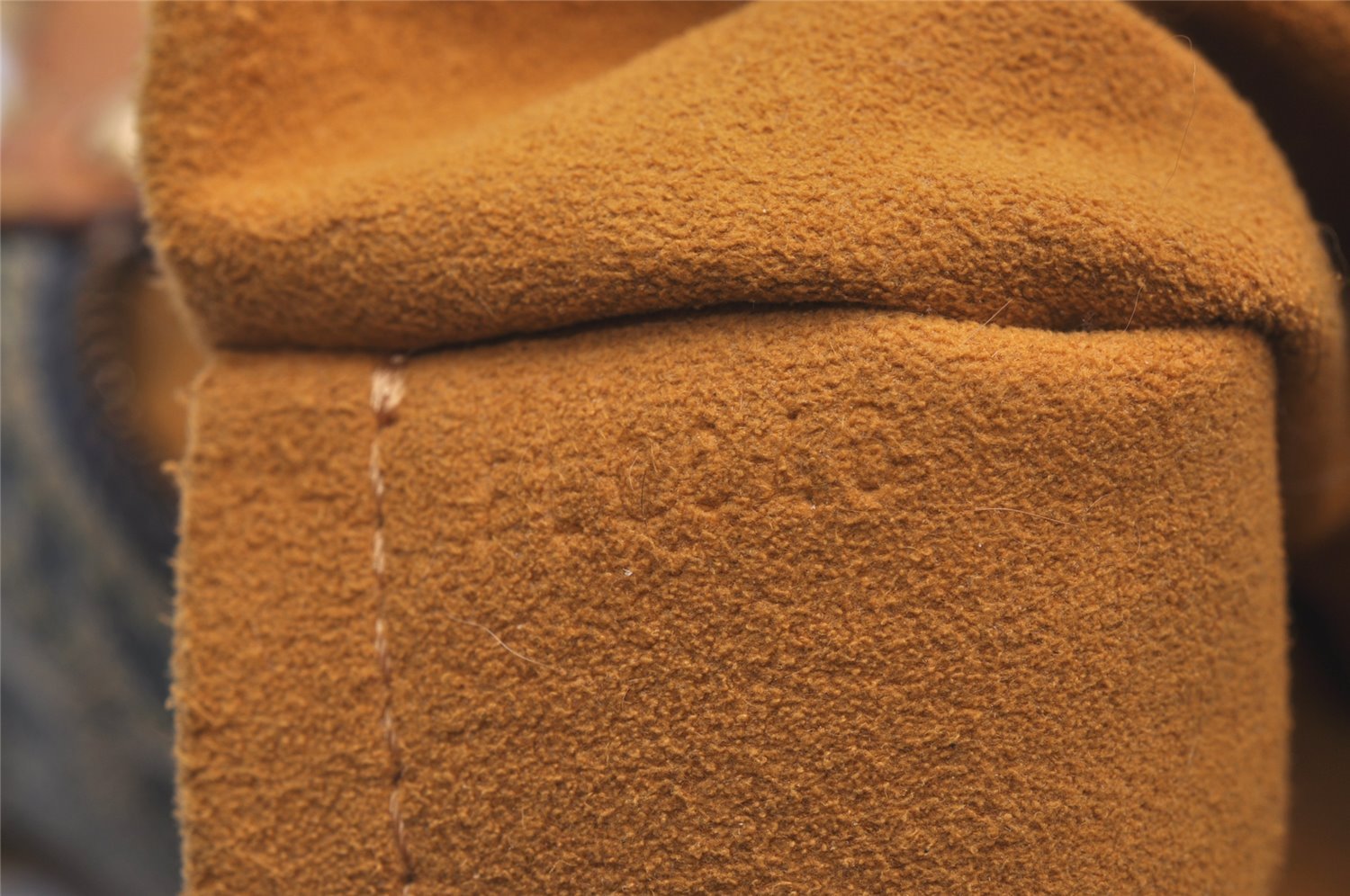 Auth Louis Vuitton Monogram Denim Baggy PM Shoulder Bag Blue M95049 LV 8754I