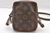 Auth Louis Vuitton Monogram Mini Poche Danube Shoulder Bag Old Model Junk 8755I