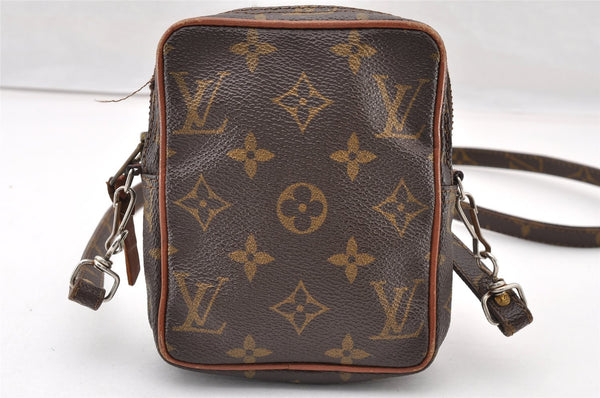 Auth Louis Vuitton Monogram Mini Poche Danube Shoulder Bag Old Model Junk 8755I