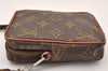 Auth Louis Vuitton Monogram Mini Poche Danube Shoulder Bag Old Model Junk 8755I