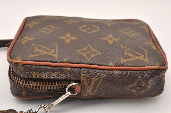 Auth Louis Vuitton Monogram Mini Poche Danube Shoulder Bag Old Model Junk 8755I