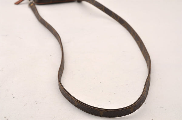 Auth Louis Vuitton Monogram Mini Poche Danube Shoulder Bag Old Model Junk 8755I