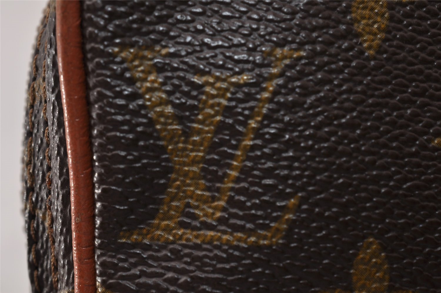 Auth Louis Vuitton Monogram Mini Poche Danube Shoulder Bag Old Model Junk 8755I