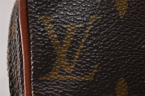 Auth Louis Vuitton Monogram Mini Poche Danube Shoulder Bag Old Model Junk 8755I