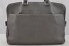 Auth Louis Vuitton Taiga Porte Documents Business Briefcase M32711 Gray 8756I