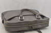 Auth Louis Vuitton Taiga Porte Documents Business Briefcase M32711 Gray 8756I