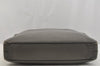 Auth Louis Vuitton Taiga Porte Documents Business Briefcase M32711 Gray 8756I