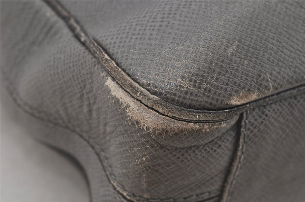 Auth Louis Vuitton Taiga Porte Documents Business Briefcase M32711 Gray 8756I