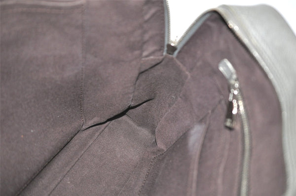 Auth Louis Vuitton Taiga Porte Documents Business Briefcase M32711 Gray 8756I