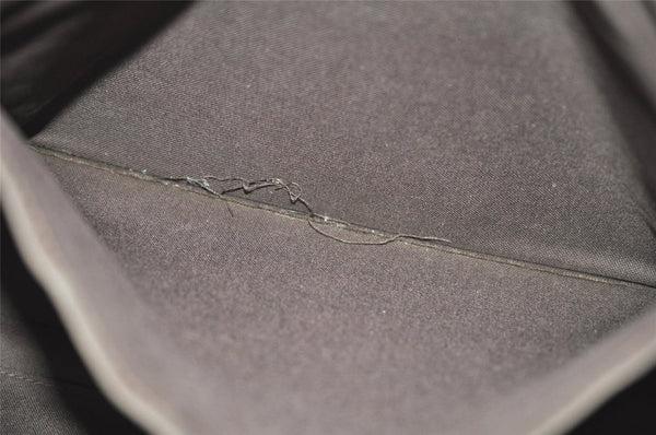 Auth Louis Vuitton Taiga Porte Documents Business Briefcase M32711 Gray 8756I