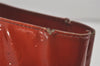 Authentic Louis Vuitton Vernis Reade PM Hand Bag Red M91088 LV Junk 8757I