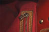 Authentic Louis Vuitton Vernis Reade PM Hand Bag Red M91088 LV Junk 8757I