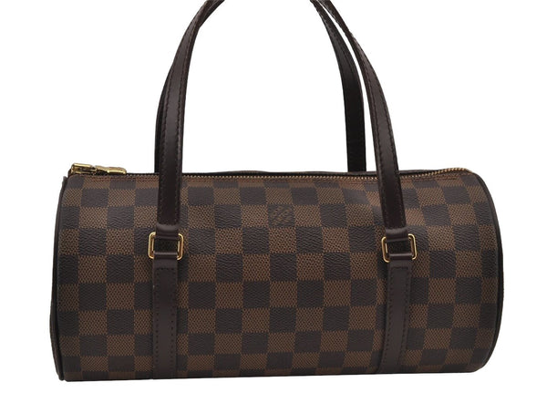 Authentic Louis Vuitton Damier Papillon 26 Hand Bag Purse N51304 LV 8758J