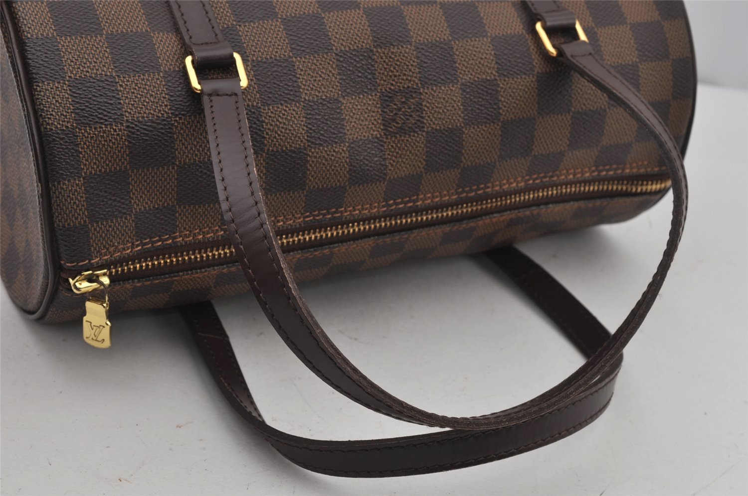 Authentic Louis Vuitton Damier Papillon 26 Hand Bag Purse N51304 LV 8758J