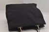 Authentic GUCCI Vintage Hand Bag Purse Nylon 0021025 Black 8758M