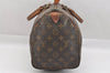 Authentic Louis Vuitton Monogram Speedy 30 Hand Boston Bag M41526 LV 8759I