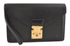Authentic Louis Vuitton Epi Sellier Dragonne Clutch Bag Black M52612 LV 8759J