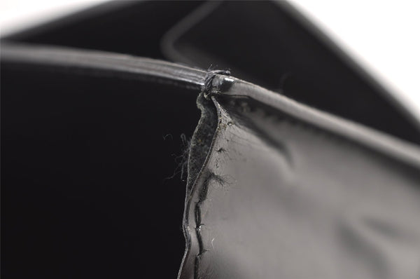 Authentic Louis Vuitton Epi Sellier Dragonne Clutch Bag Black M52612 LV 8759J