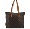 Authentic Louis Vuitton Monogram Cabas Mezzo Shoulder Tote Bag M51151 LV 8760J