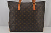 Authentic Louis Vuitton Monogram Cabas Mezzo Shoulder Tote Bag M51151 LV 8760J
