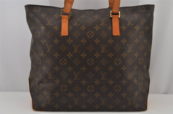Authentic Louis Vuitton Monogram Cabas Mezzo Shoulder Tote Bag M51151 LV 8760J
