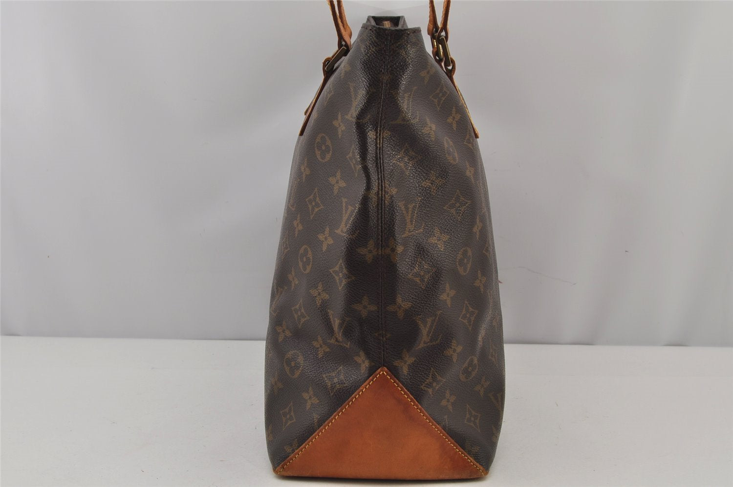 Authentic Louis Vuitton Monogram Cabas Mezzo Shoulder Tote Bag M51151 LV 8760J
