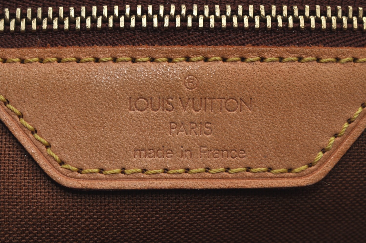 Authentic Louis Vuitton Monogram Cabas Mezzo Shoulder Tote Bag M51151 LV 8760J