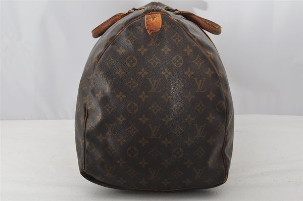 Authentic Louis Vuitton Monogram Keepall 60 Travel Boston Bag M41422 LV 8761I