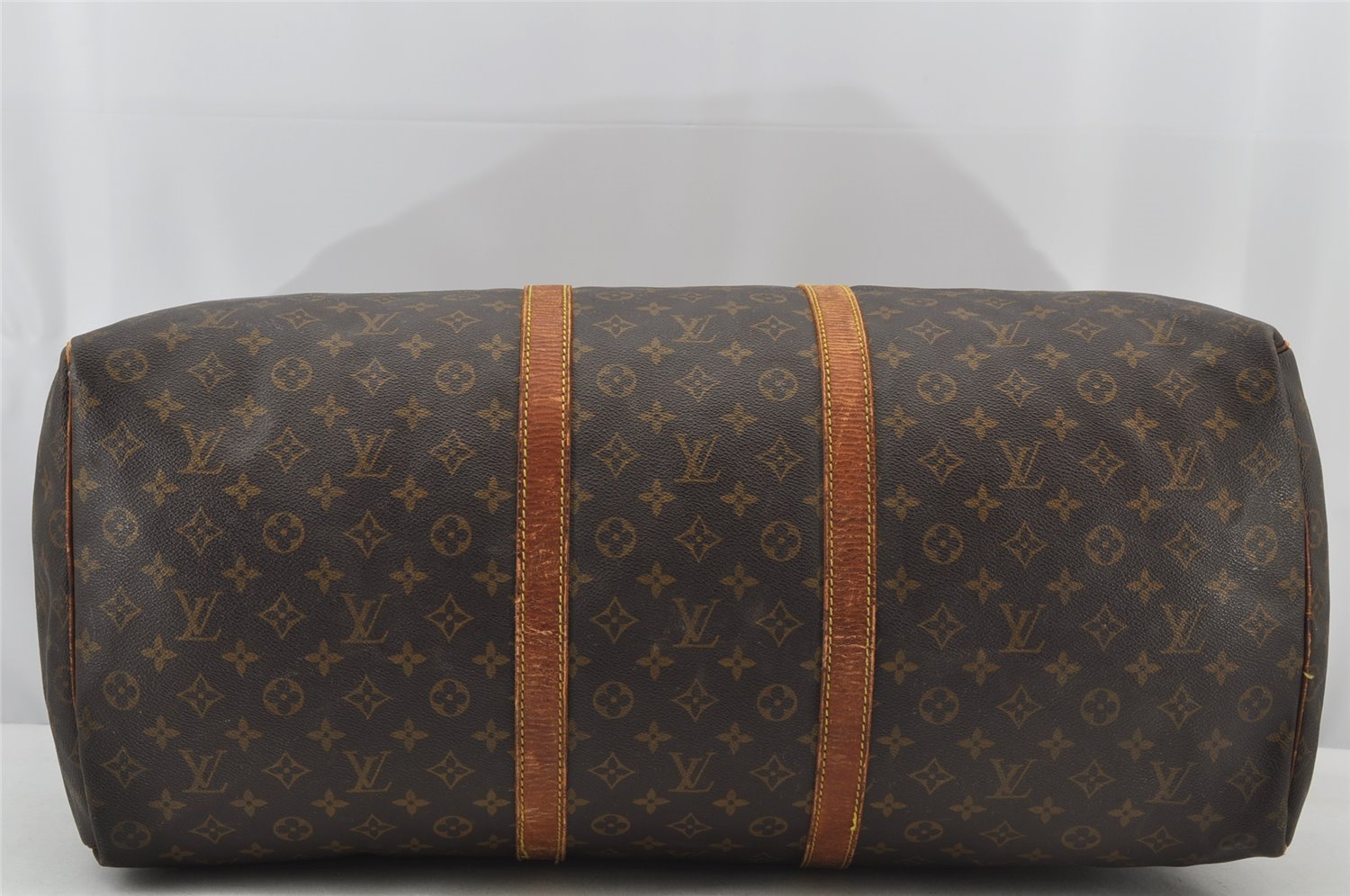 Authentic Louis Vuitton Monogram Keepall 60 Travel Boston Bag M41422 LV 8761I