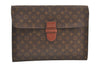 Authentic Louis Vuitton Monogram Poche Ministre Document Case M53445 LV 8761J