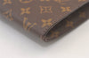 Authentic Louis Vuitton Monogram Poche Ministre Document Case M53445 LV 8761J