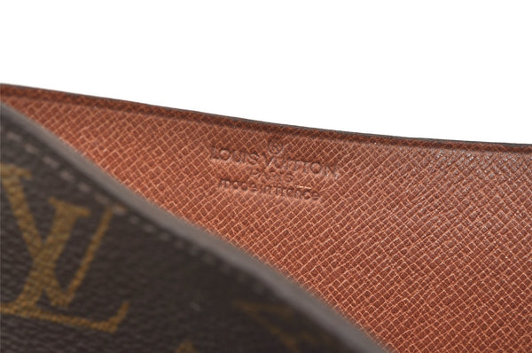 Authentic Louis Vuitton Monogram Poche Ministre Document Case M53445 LV 8761J