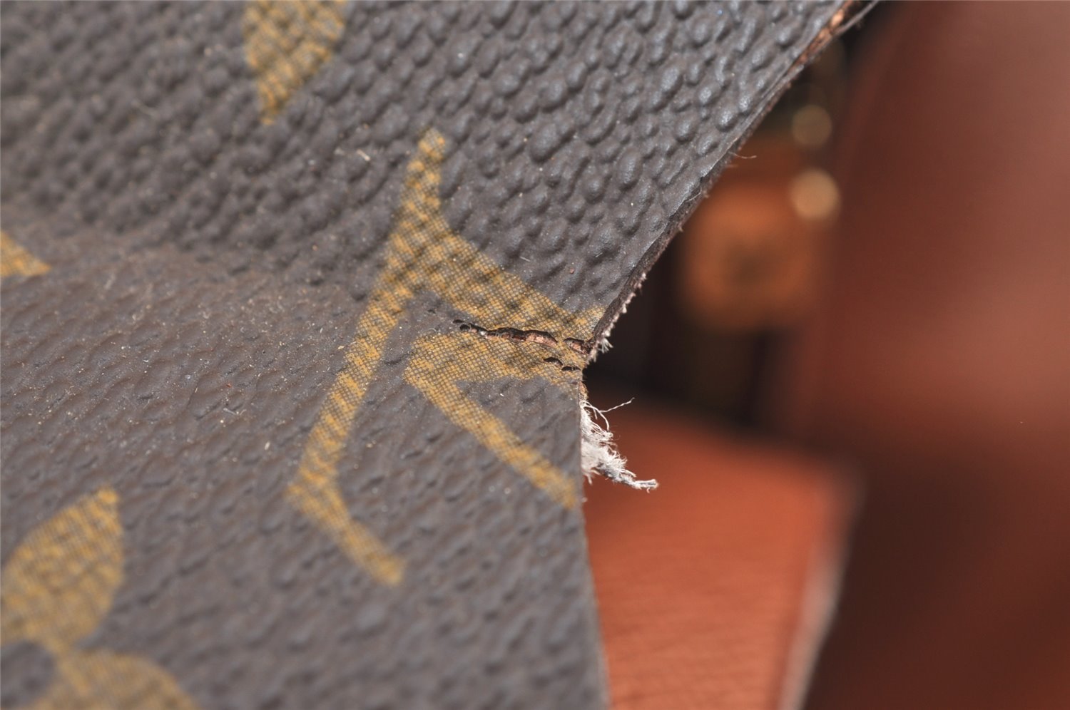 Authentic Louis Vuitton Monogram Poche Ministre Document Case M53445 LV 8761J