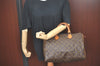 Authentic Louis Vuitton Monogram Speedy 35 Hand Boston Bag M41524 LV 8762I