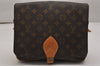 Authentic Louis Vuitton Monogram Cartouchiere GM M51252 Shoulder Cross Bag 8762J
