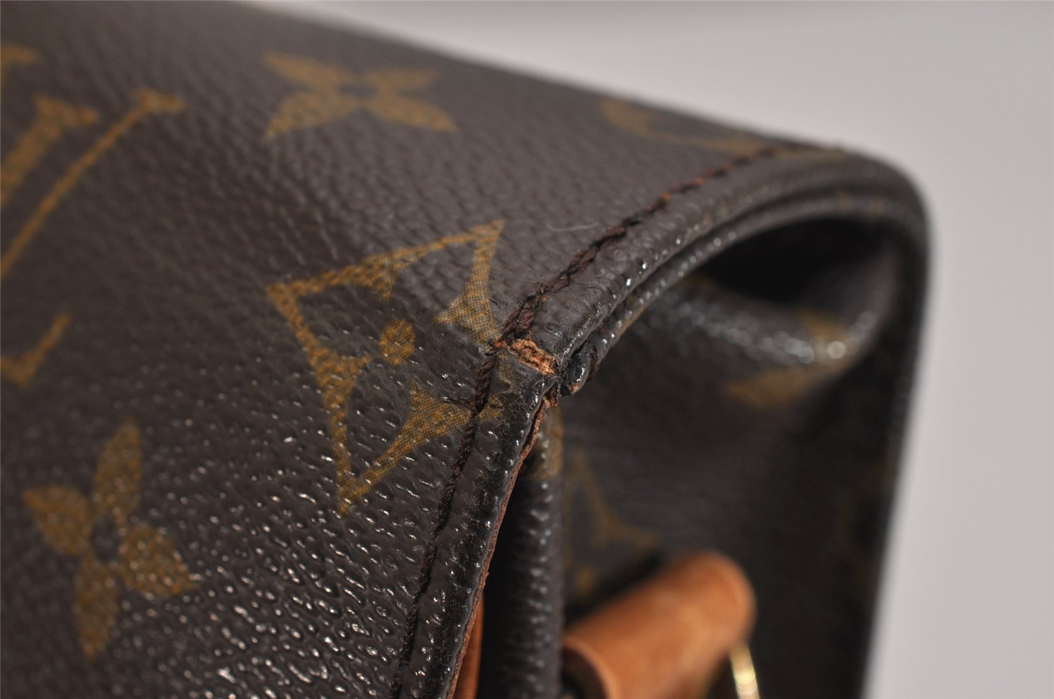 Authentic Louis Vuitton Monogram Cartouchiere GM M51252 Shoulder Cross Bag 8762J