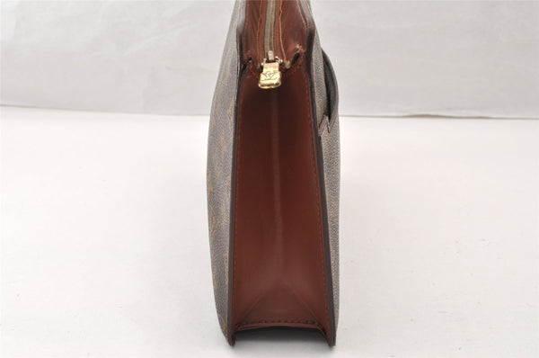 Authentic Louis Vuitton Monogram Pochette Homme Clutch Hand Bag M51795 LV 8763I