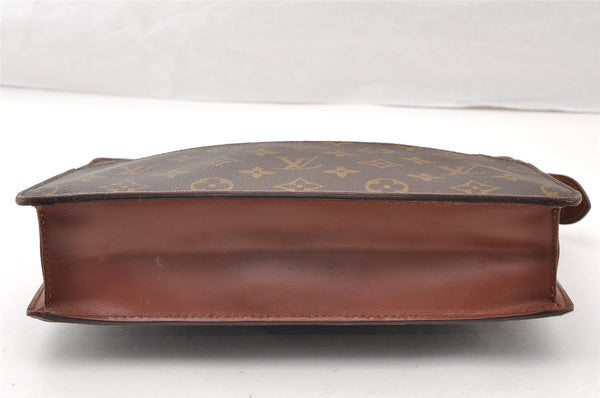 Authentic Louis Vuitton Monogram Pochette Homme Clutch Hand Bag M51795 LV 8763I