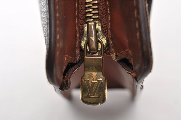 Authentic Louis Vuitton Monogram Pochette Homme Clutch Hand Bag M51795 LV 8763I