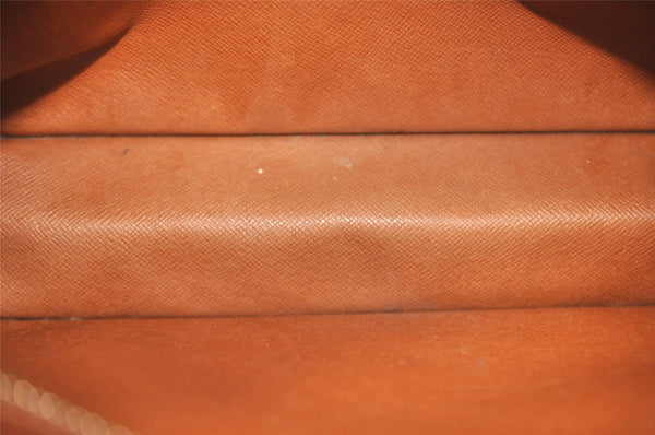 Authentic Louis Vuitton Monogram Pochette Homme Clutch Hand Bag M51795 LV 8763I