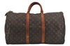 Authentic Louis Vuitton Monogram Keepall 50 Travel Boston Bag M41426 LV 8763J