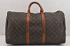 Authentic Louis Vuitton Monogram Keepall 50 Travel Boston Bag M41426 LV 8763J