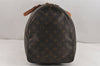 Authentic Louis Vuitton Monogram Keepall 50 Travel Boston Bag M41426 LV 8763J