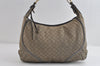 Auth Louis Vuitton Monogram Mini Lin Manon MM Shoulder Bag Gray M95618 LV 8764I