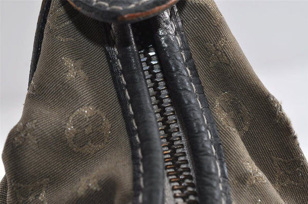 Auth Louis Vuitton Monogram Mini Lin Manon MM Shoulder Bag Gray M95618 LV 8764I