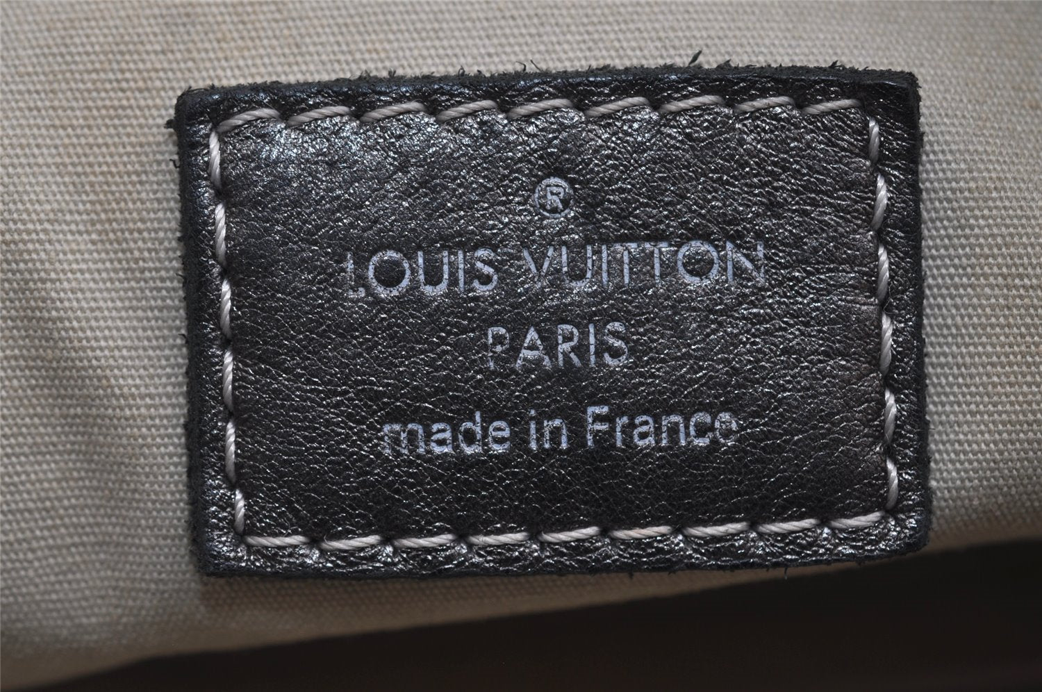 Auth Louis Vuitton Monogram Mini Lin Manon MM Shoulder Bag Gray M95618 LV 8764I