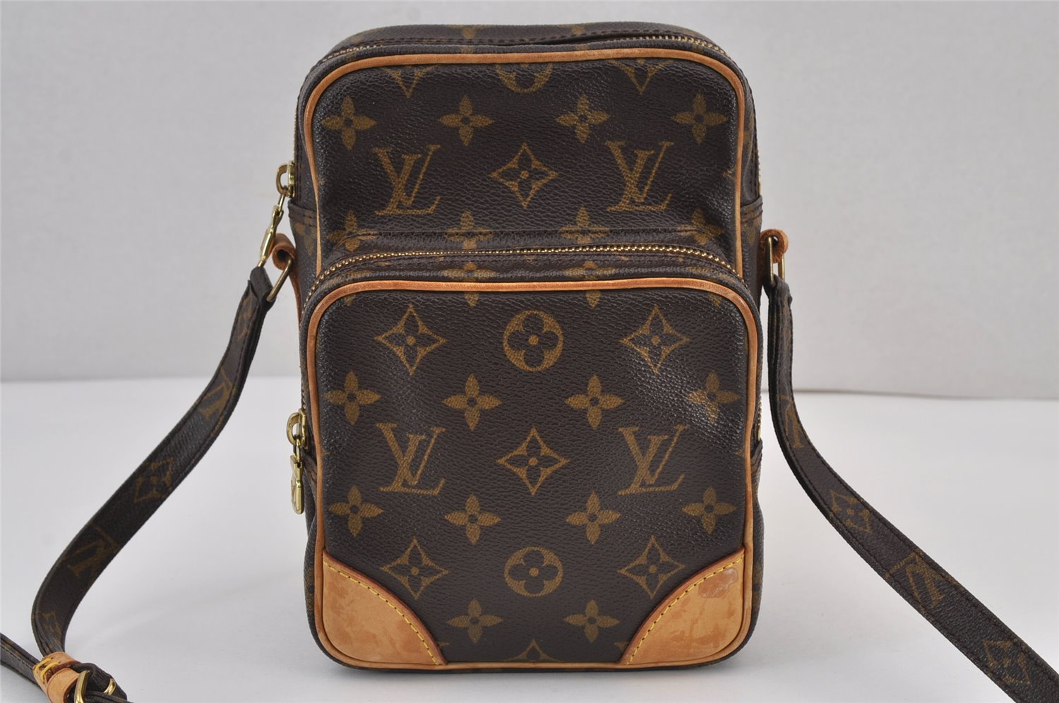Authentic Louis Vuitton Monogram Amazone Shoulder Cross Body Bag M45236 LV 8764J