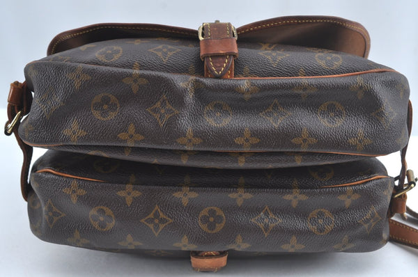 Authentic Louis Vuitton Monogram Saumur 30 Shoulder Cross Bag M42256 LV 8767H