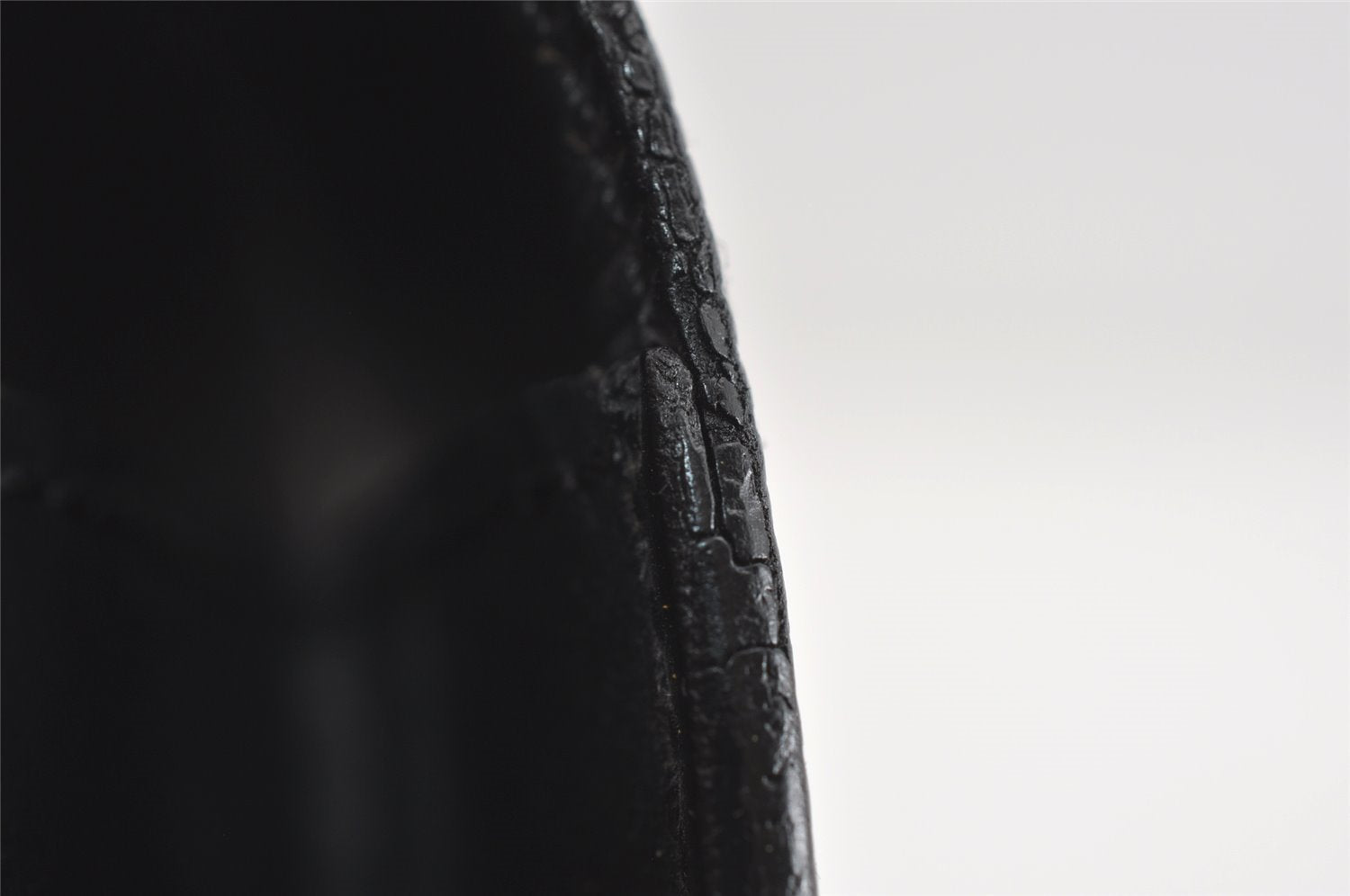 Authentic Louis Vuitton Epi Sellier Dragonne Clutch Bag Black M52612 LV 8767I